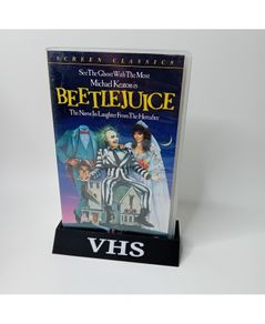 Bettlejuice Vhs Tape - Rare Retro Movie 1988