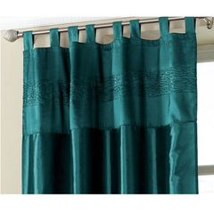 Beautiful Curtain with Sparkly Threads - new - lovely colour