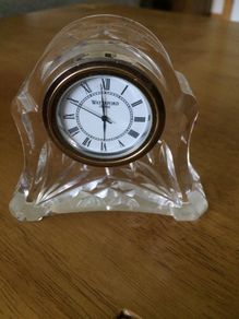 Waterford Crystal Abbey Clock