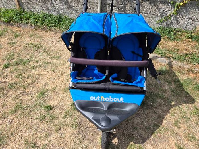 out and about double buggy