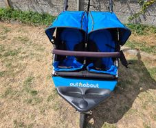 out and about double buggy