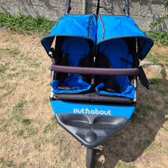 out and about double buggy