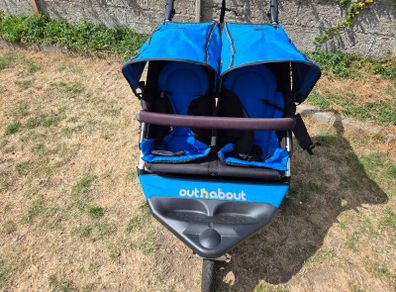 out and about double buggy