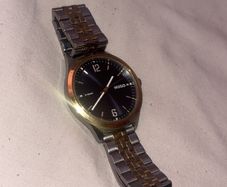Hugo boss silver and gold watch