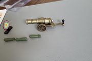 Cannon shoots rockets