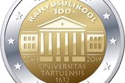 Estonia 2 Euro Commemorative Coin 2019 -  University of Tartu. UNCIRCULATED.
