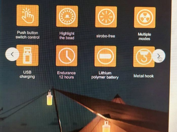 USB Flame Lanterns