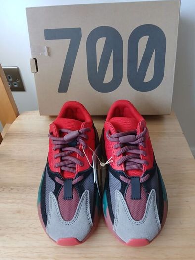 Adidas Yeezy Boost 700 Hi-Res Red - UK 3.5/EU 36 - New in Box