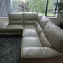 L-shaped leather sofa Image 3