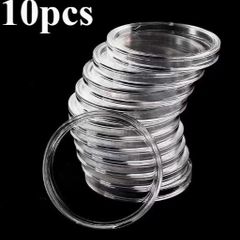 10pcs Coin Collection Capsules 40mm, new.