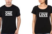 One Love Couple T-shirts Great Gift Present For Valentines Day Idea