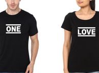 main image for ad One Love Couple T-shirts Great Gift Present For Valentines Day Idea