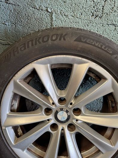 4 BMW alloy wheels with good tyres 225/55/R17 101W