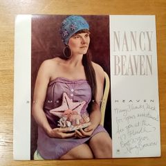 Nancy Beaven - Rhymes With Heaven. 1984. Signed. LP. Vinyl. Record. Album. Autograph. Signature.