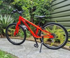 Boys 24 ORBEA bike Neon orange