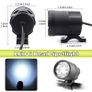 2PCS 60W Additional Led Headlights for Motorcycle Universal Moto Spotlight LED Motorcycle Headlight Auxiliary 12V 24V Car Lamp Image 5