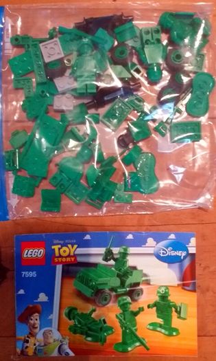 Lego Toy Story 7595: Army men on Patrol (2010) 100% Complete (NO BOX)