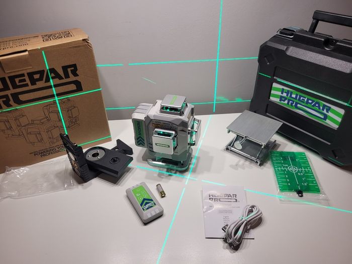 4D Trade rated PRO-series Huepar Laser Level self-leveling