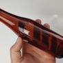403 - Vintage T Kiely and Sons Tipperary Dark Amber Glass Collectible Decorative Bottle Image 2