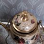 Large Brass / Enamel Teapot Image 6
