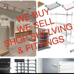 We Buy Shop Shelving - Clearance - Warehouse Racking - Shop Displays