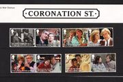 2020 Great Britain TV Shows - The 60th Anniversary of Coronation Street Commemorative Stamps and Miniature Sheet Presentation Pack