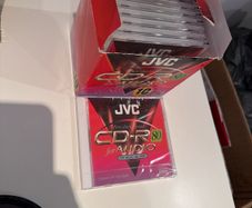 Original JVC cd-r 80 audio disc 9 pack sealed