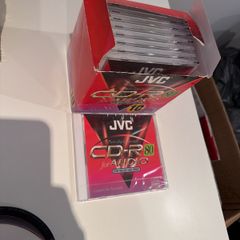 Original JVC cd-r 80 audio disc 9 pack sealed