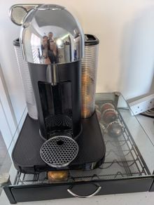 Nespresso Vertuo + Pod Drawer