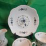 Vintage Royal Tara Blue Corn Flower / Blue Cornflower Tea Set | Fine Irish Bone China with Gold Trim Image 8