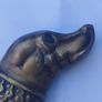 Large Brass Dog Vesta case Image 6