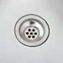 Handmade Kitchen Sink with Strainer Stainless Steel Image 3