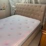 King Size Sleigh Bed & New Mattress Image 2