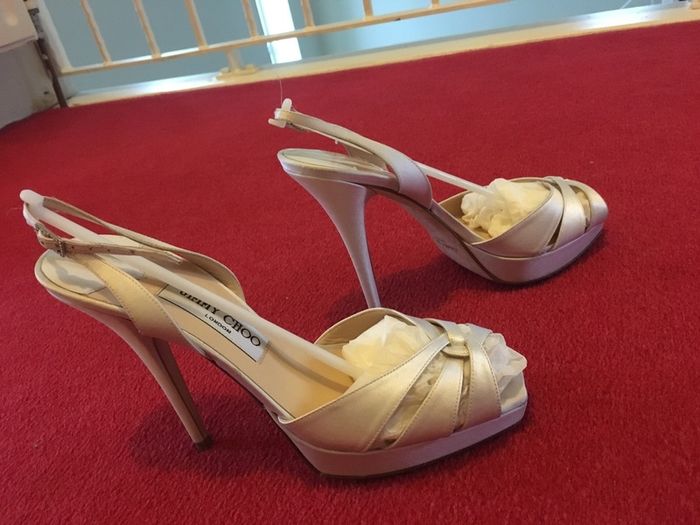Jimmy Choo bridal shoes