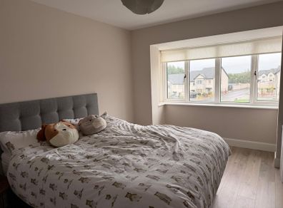 King size bed and mattress