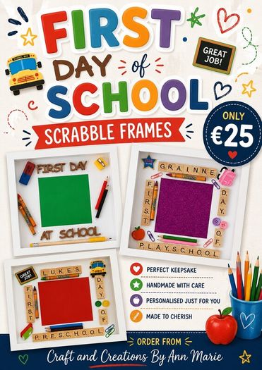 First Day Of School Frames