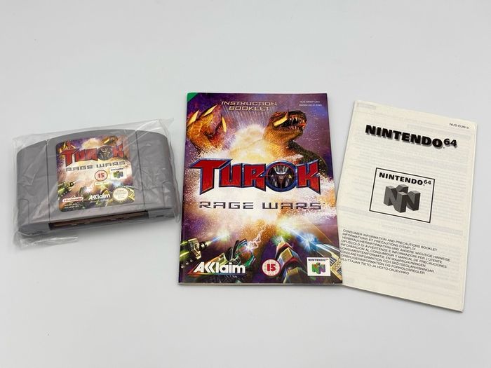 Turok Rage Wars for Nintendo N64 - Boxed - Brand New