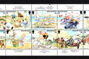 1992 Isle of Man Manx Tourism Century, Commemorative Stamps Booklet Sheetlet Mint Never Hinged (MNH)