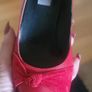 Free Wallis Size 37 EU 4.5 UK Red Leather & Suede Ladies Shoes Image 6