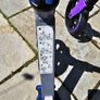 1  Purple _ Crivit big wheel manual town scooter , like new Image 3