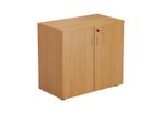 NEW Desk High Lockable Bookcase 730mm High - 2 Level