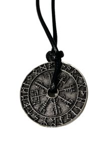 Norse compass necklace