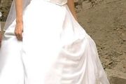 2 Piece Wedding Dress Size 8