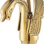 Gold Bathroom Faucet Bathroom Mixer Tap Basin Mixer Tap Bathroom Golden Animal Swan Tap Image 3