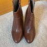Nine West Brown Leather Ankle Boots UK 5 Image 2
