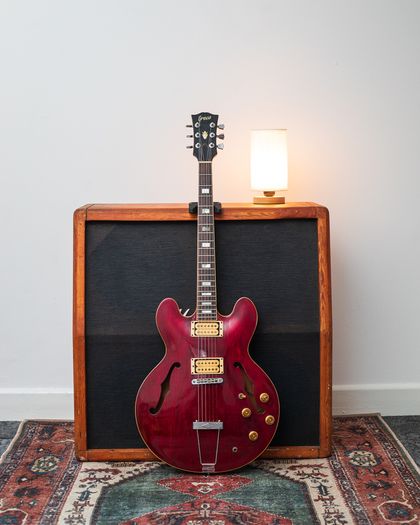 Greco SA-550 with DiMarzios Late 1970's - Cherry