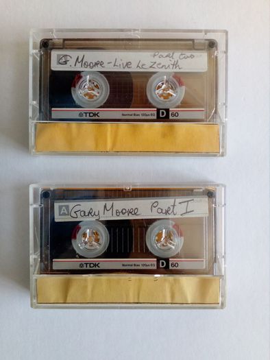 Gary Moore Live in Paris 1987 Cassettes