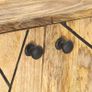 Sideboard 118x30x75 cm Solid Mango Wood Image 3