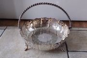 Antique Edwardian Silver Plated Fruit/Cake Basket