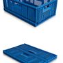 Collapsible stackable storage crate Image 2